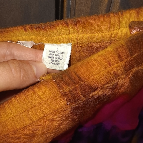 Vibrant Multicolor Tie-Dye Skirt - Picture 3 of 6